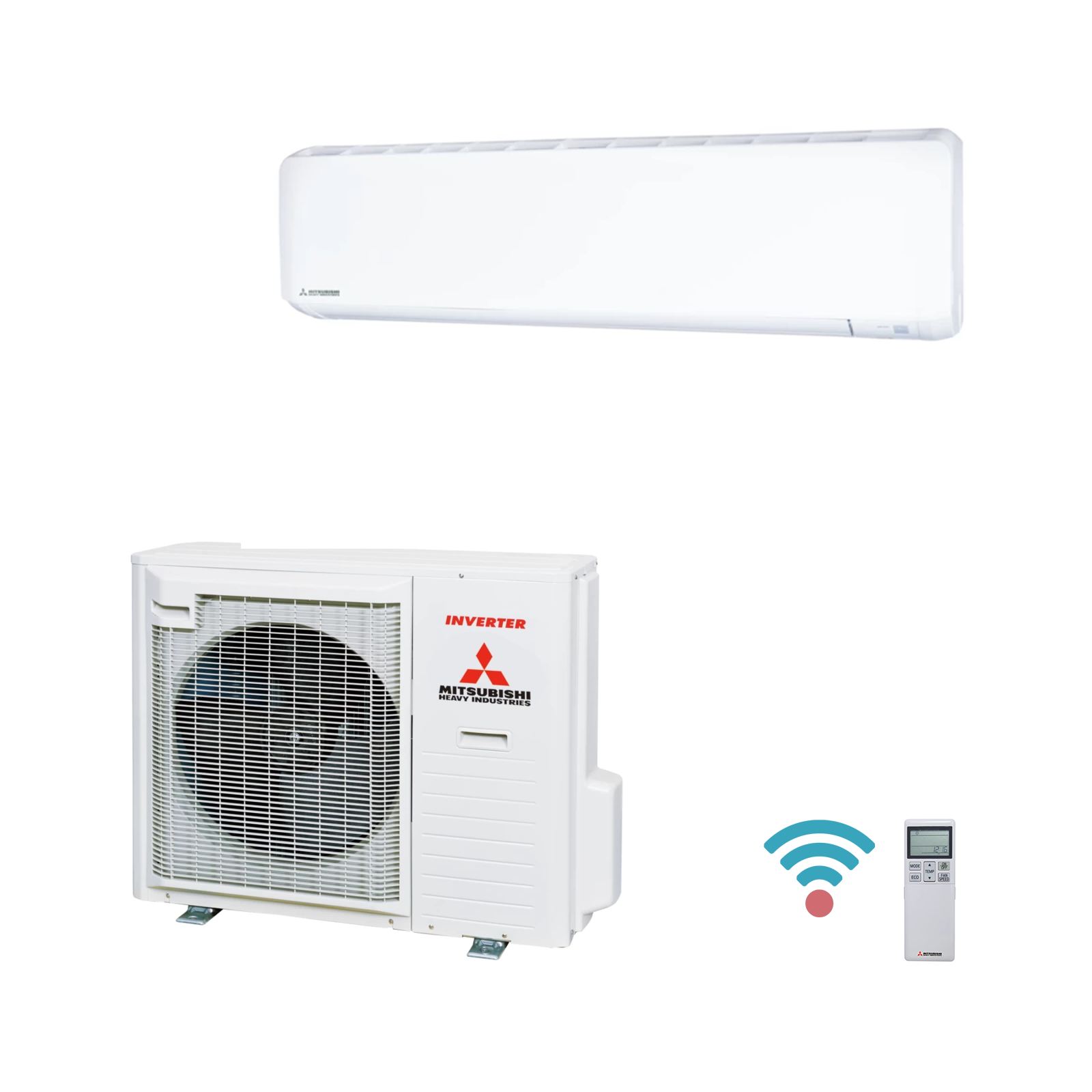 Klimaanlage Monosplit- Set Außengerät SRC80ZR-W mit Wandgerät SRK80ZR-WF