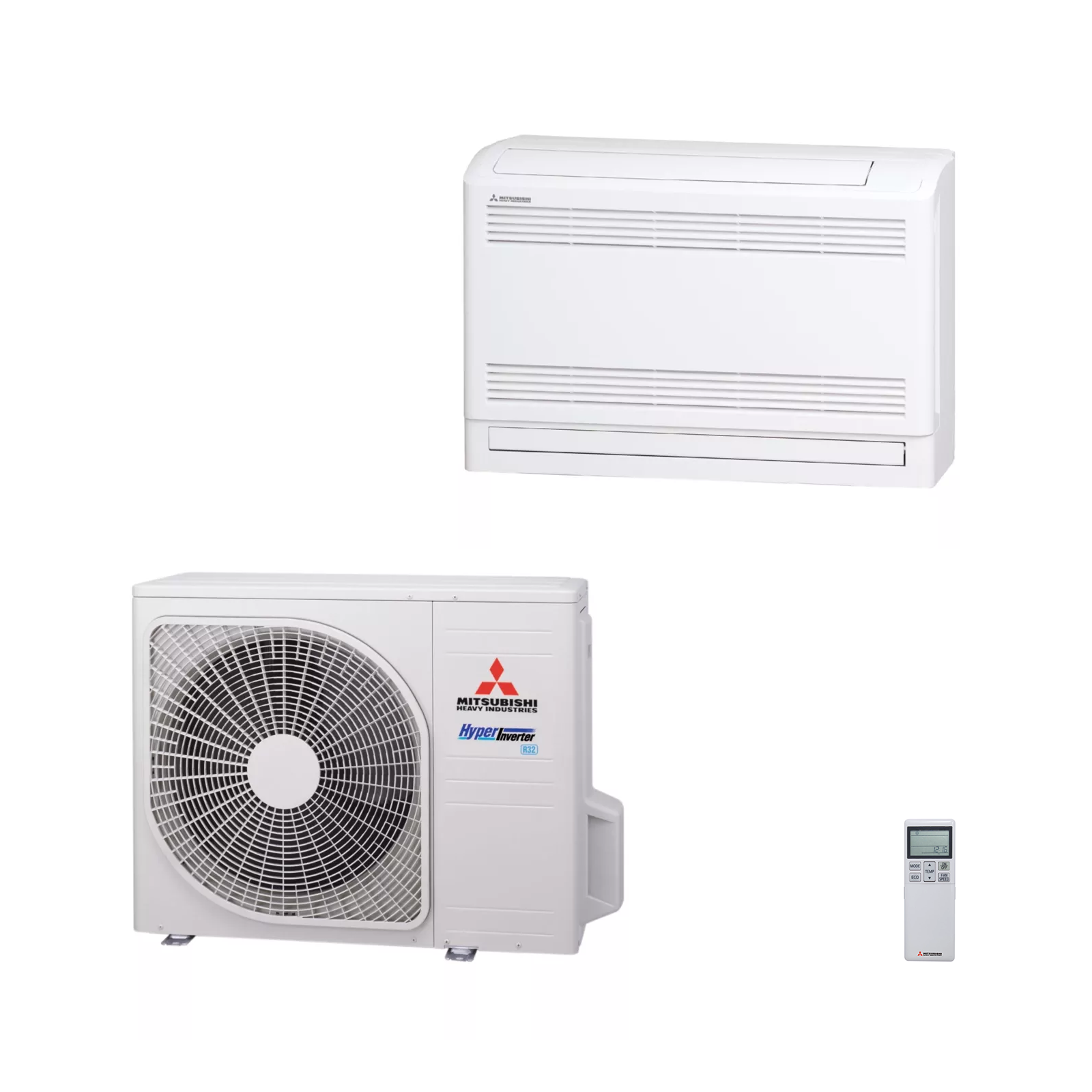 Klimaanlage Monosplit- Set Außengerät SRC50ZSX-W mit Truhengerät SRF50ZSX-W2